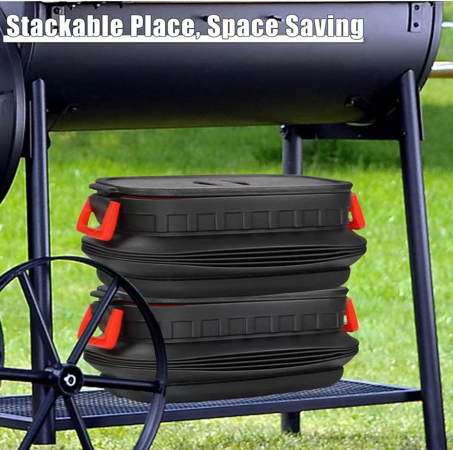 Foldable Camping Storage Box ā 37L, Leakproof & Durable