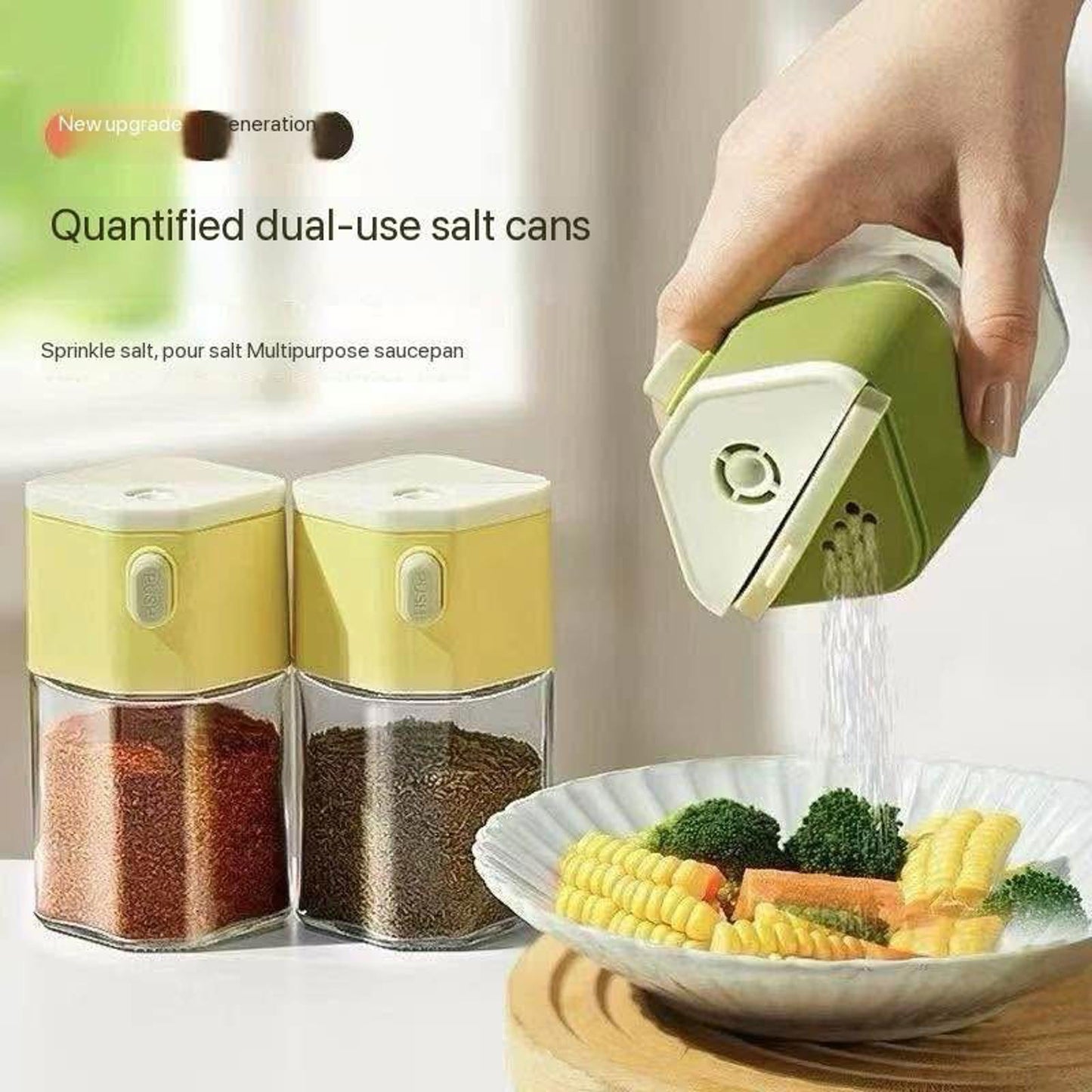2-in-1 Seasoning Bottle ā Easy, Precise & One-Handed!