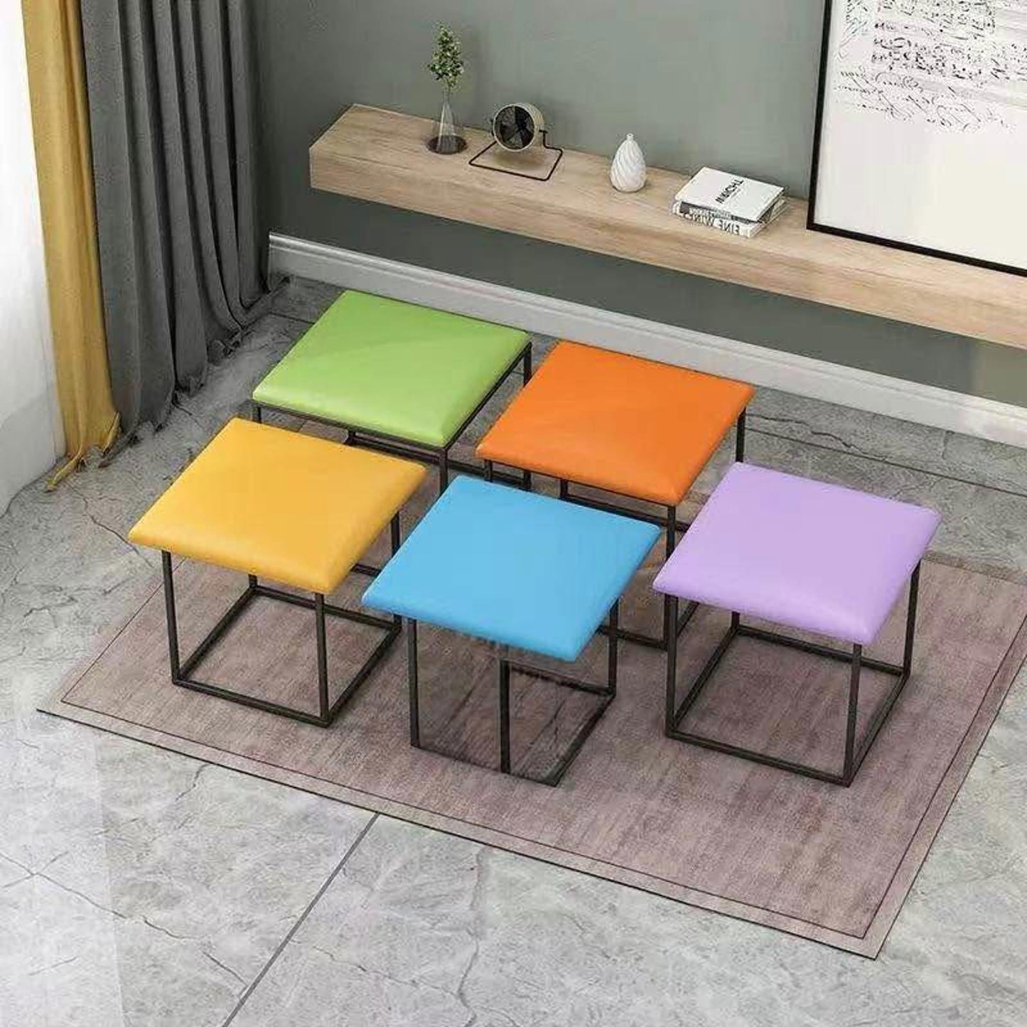 Multifunctional Folding Stool β Turns Into 5 Seats Instantly