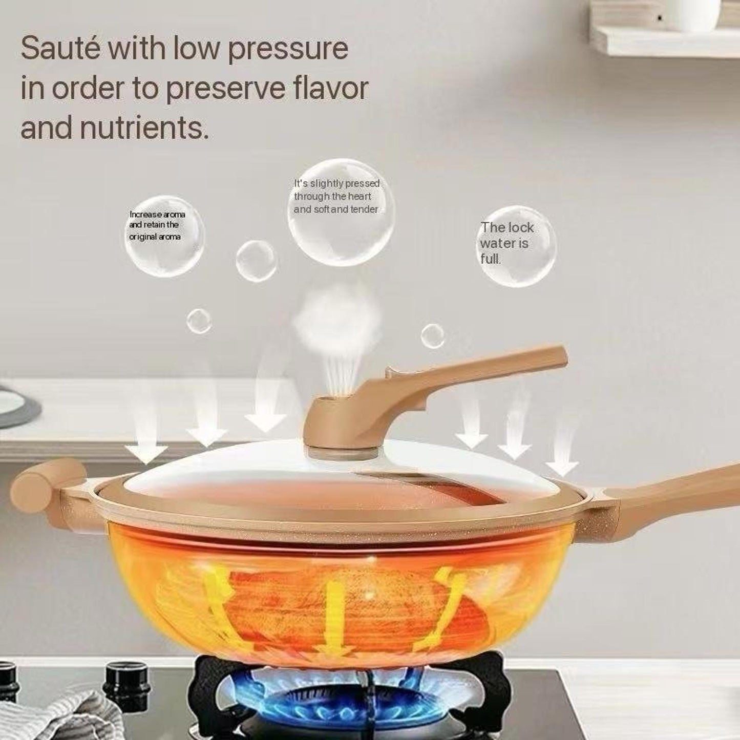 32cm Multi-Use Natural Clay Pot w/ Steamer β Nonstick & Durable, Healthier Cooking