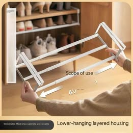 Space-Saving Cabinet Shelf – Hang or Stack Anywhere