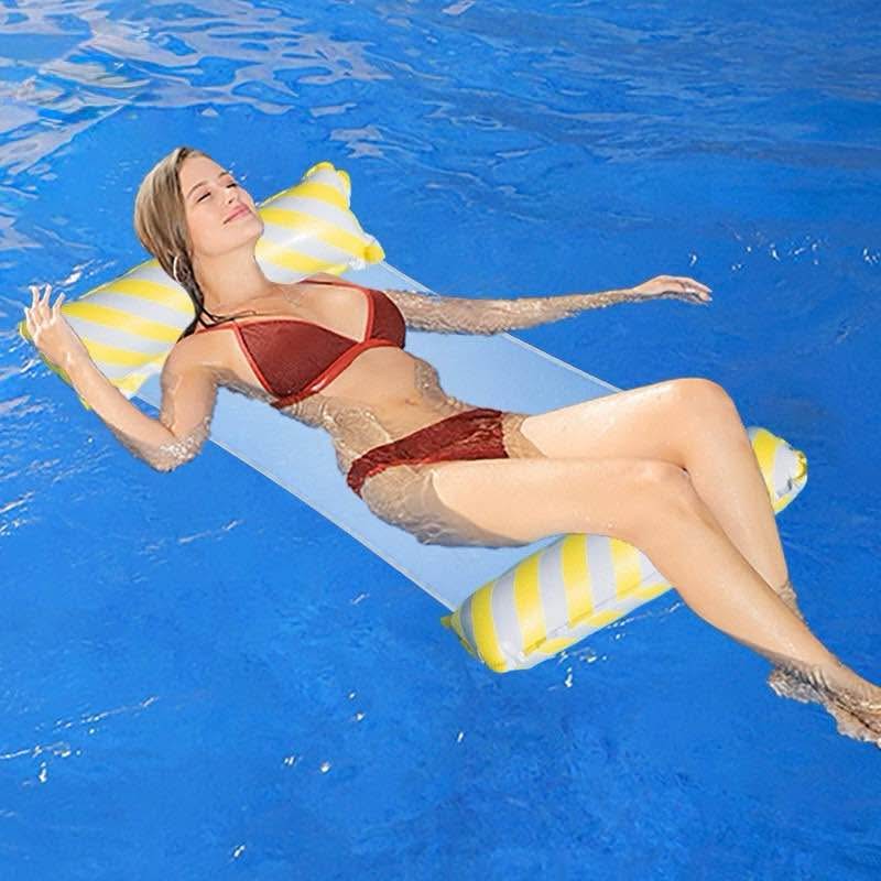 Hanging Net Inflatable Float+ Air Pump