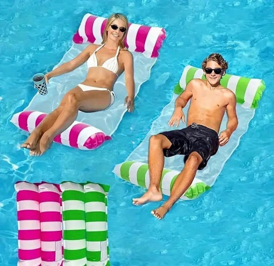 Hanging Net Inflatable Float+ Air Pump