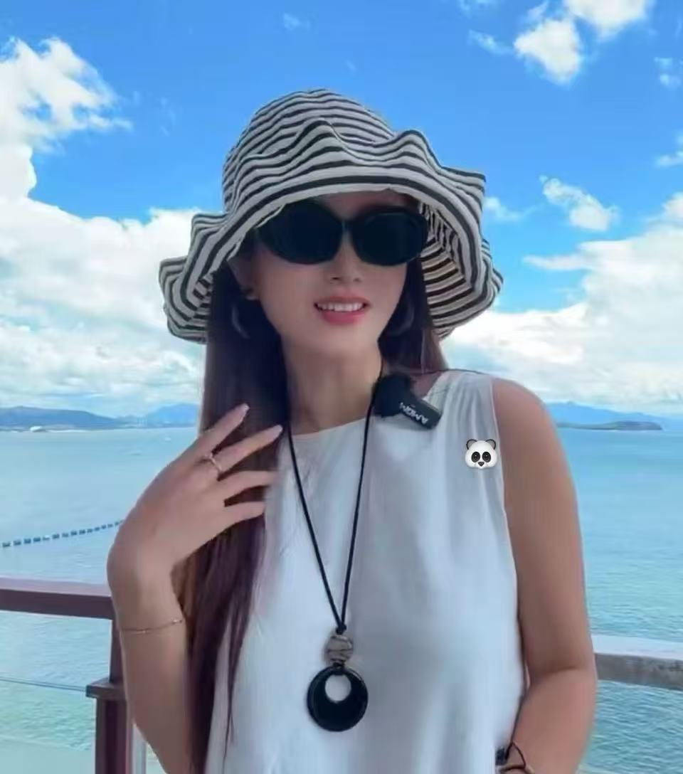 Korean-Style Foldable Stripped Bucket Hat