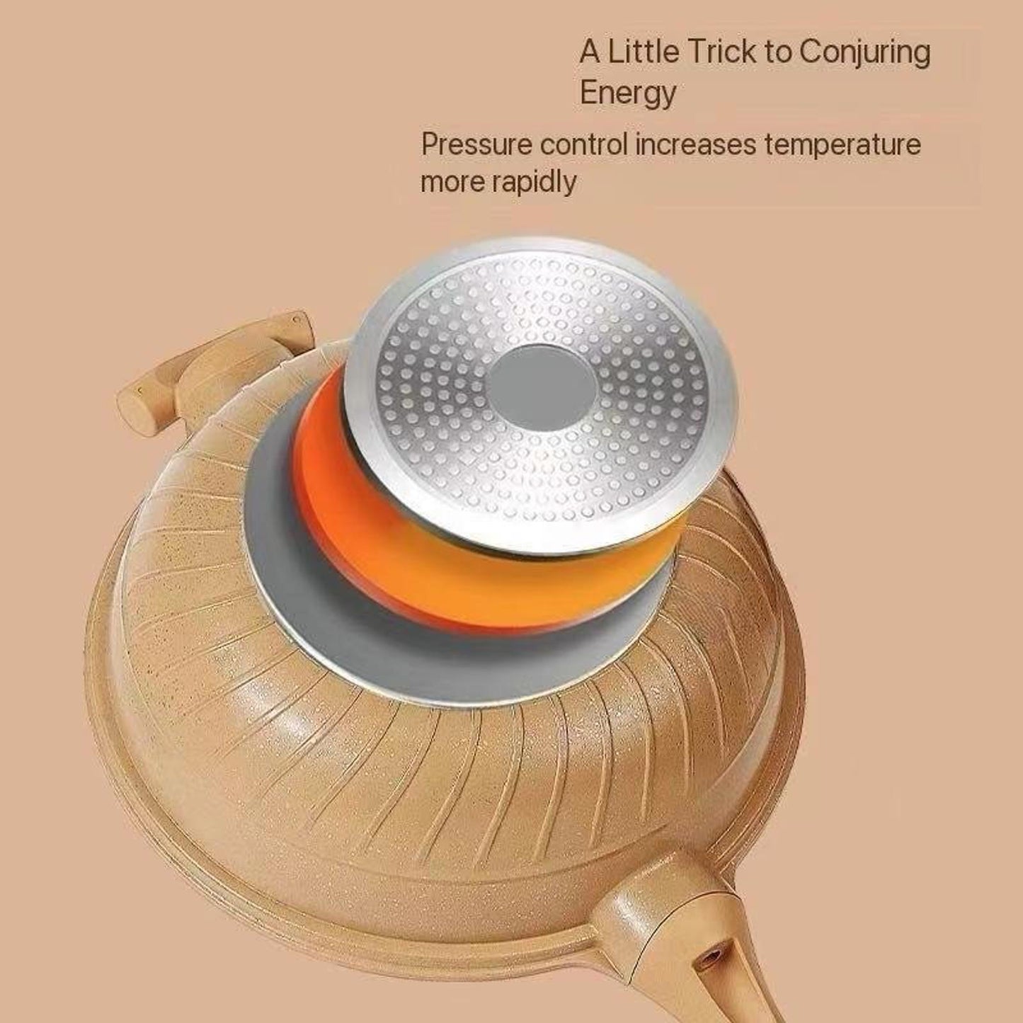 32cm Multi-Use Natural Clay Pot w/ Steamer β Nonstick & Durable, Healthier Cooking