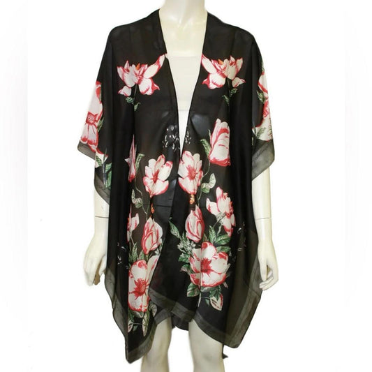Floral Kimono Wrap