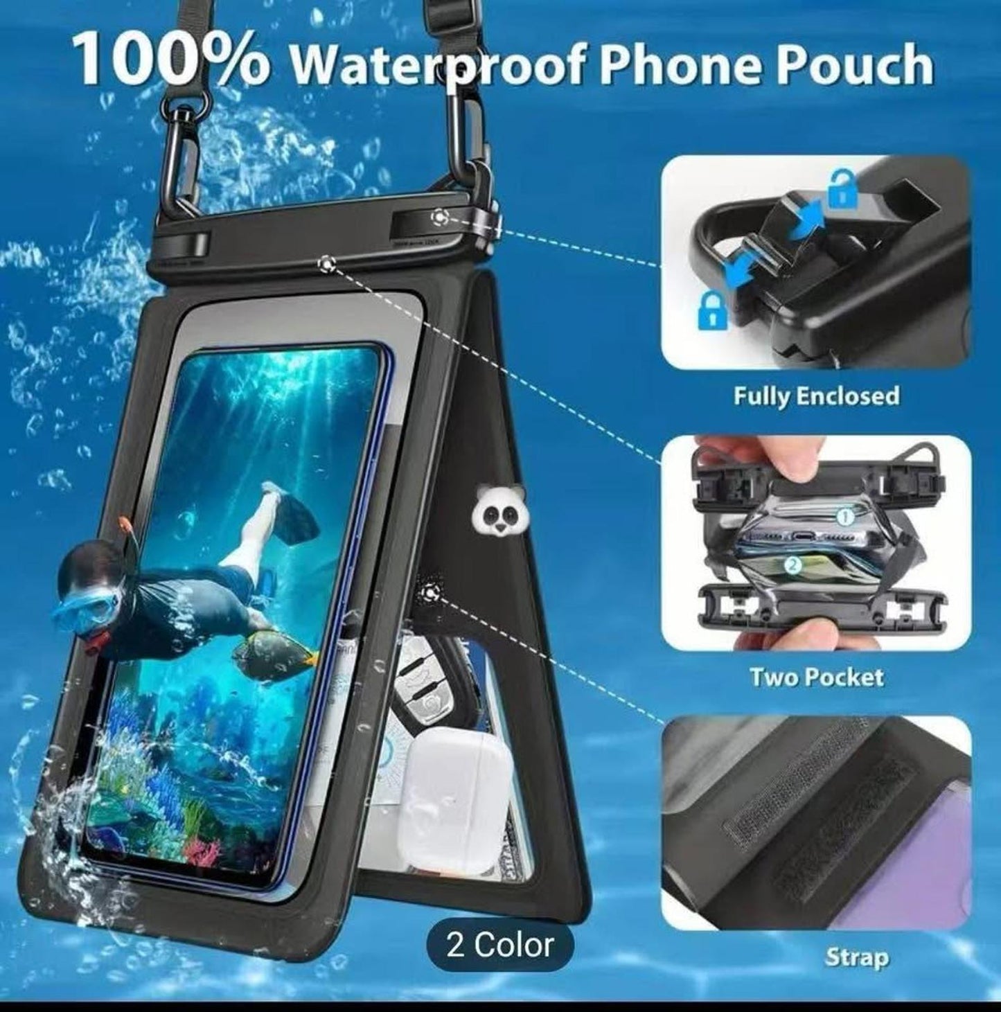 Waterproof Phone Case β Swim, Snorkel & Snap Safely