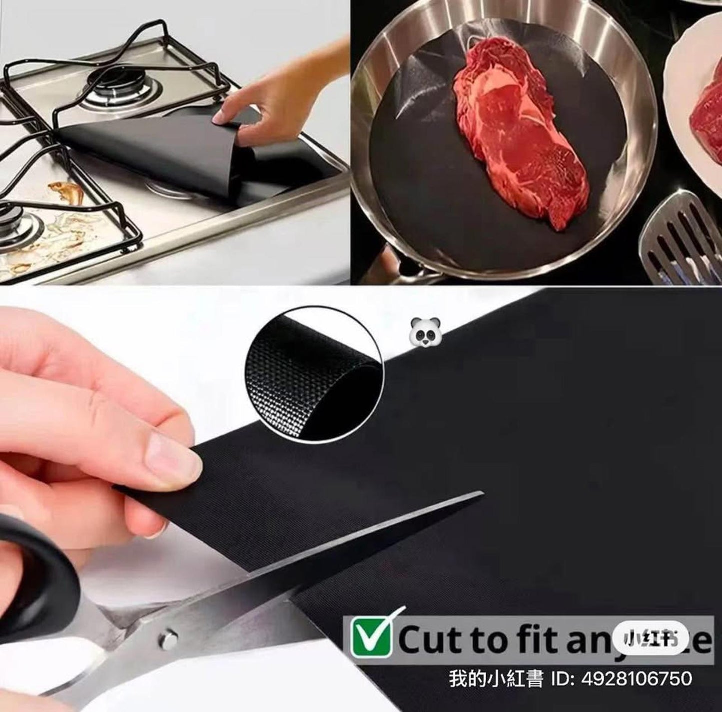 Non-Stick Baking & BBQ Mat 2 pcs
