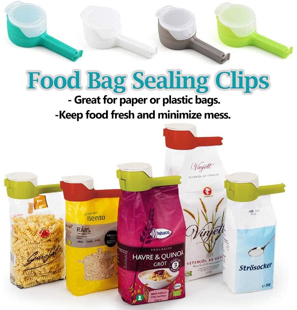 Bag Seal Clips Set of 4
