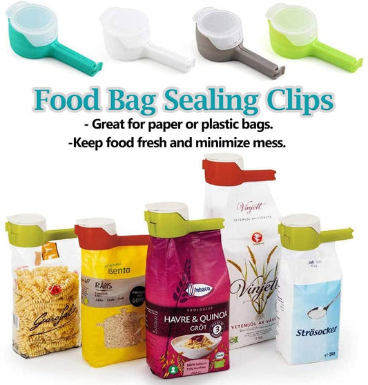 Bag Seal Clips Set of 4