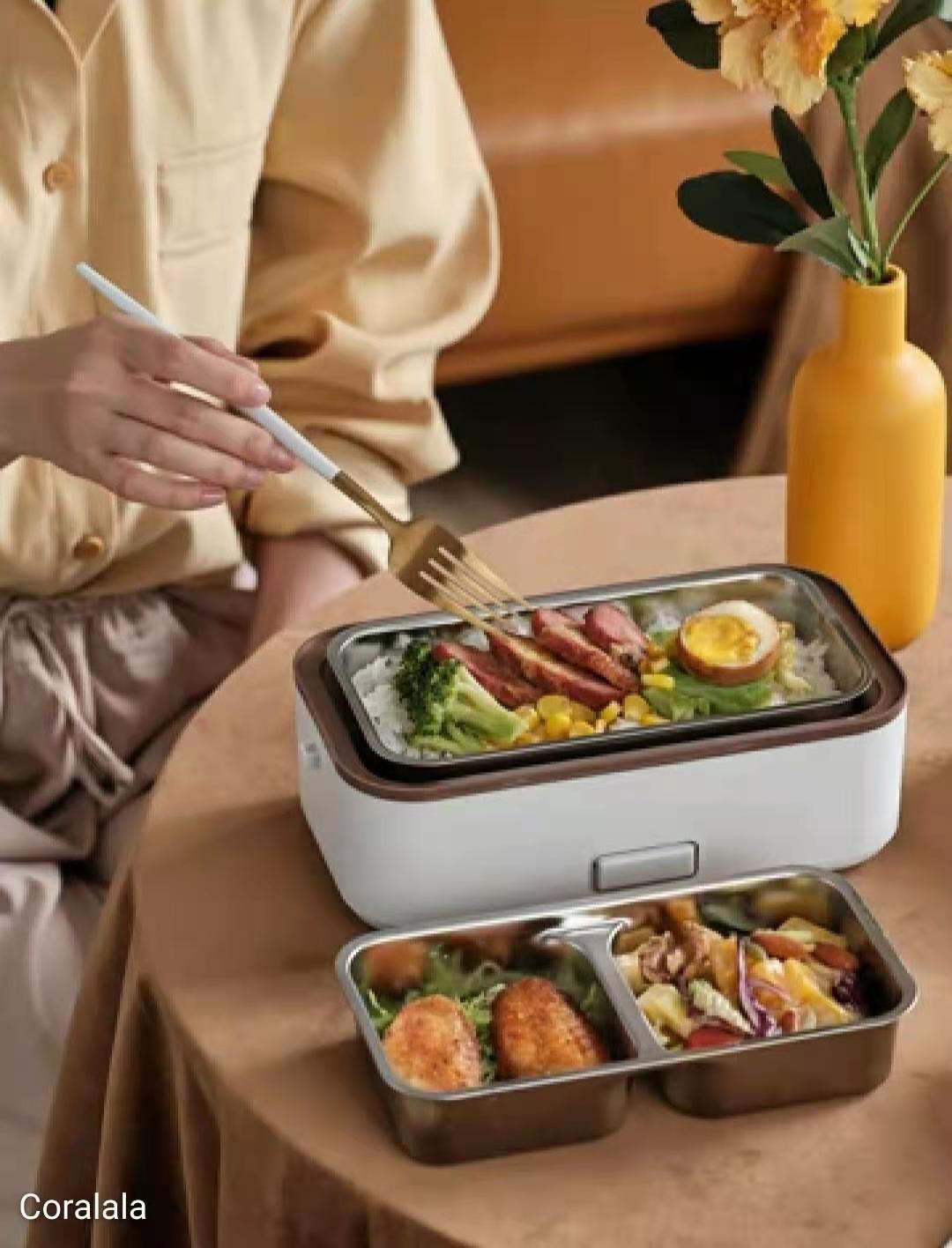 Electric Food Container with Insulated Lunch Bag