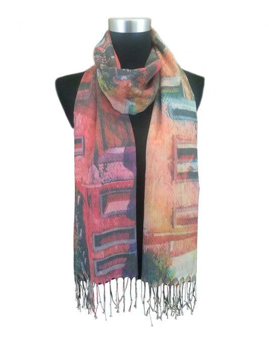 Digitally Printed Scarf