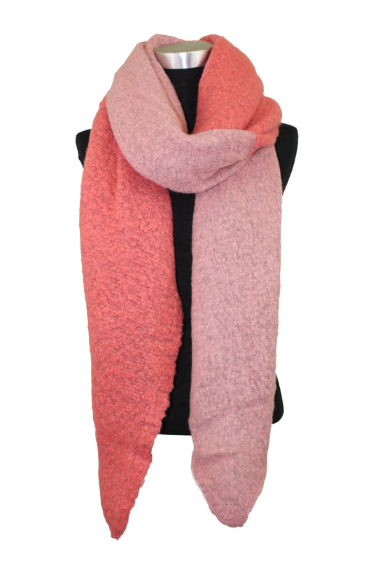 Soft Textured Blanket Scarf