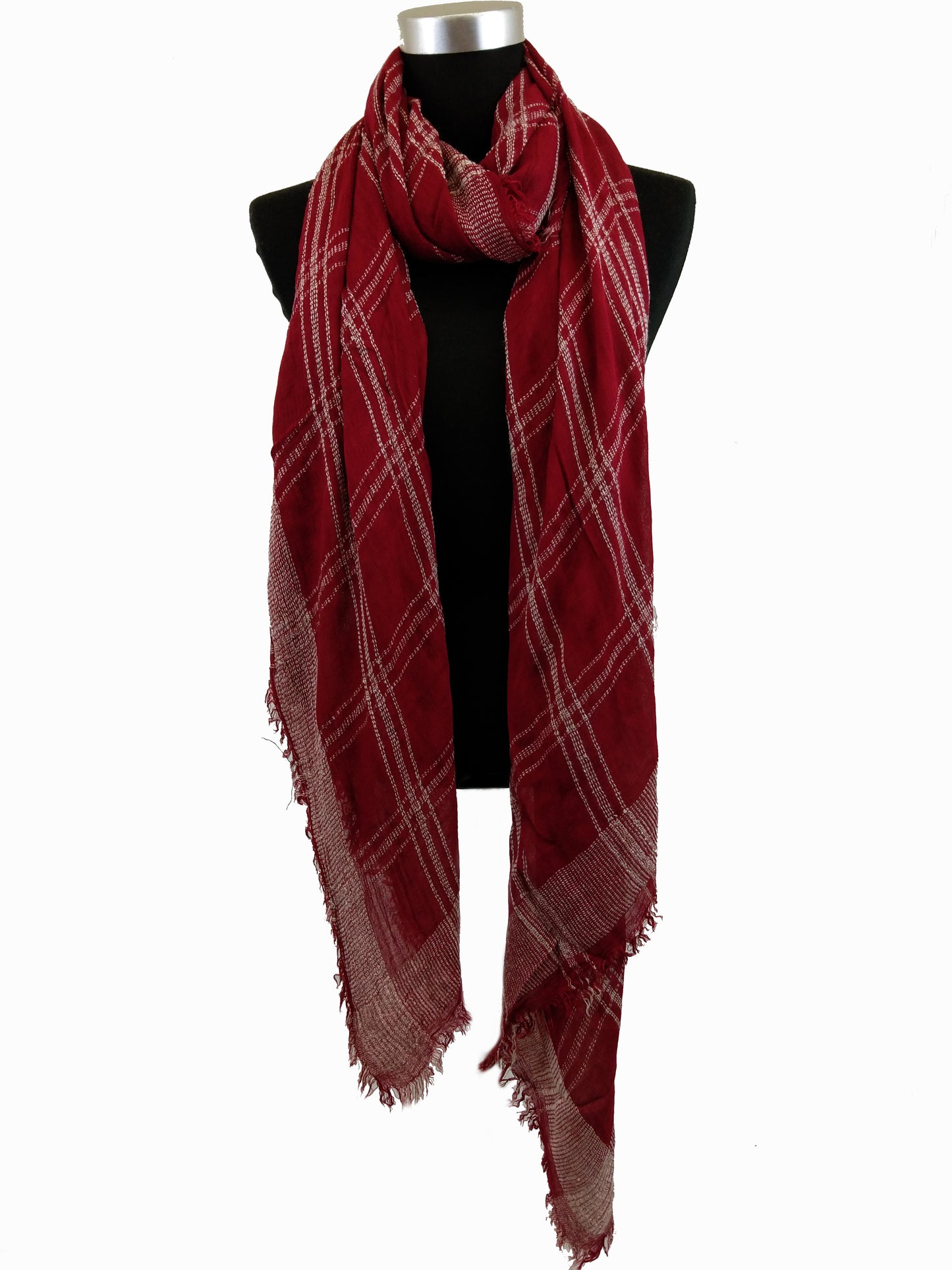 Soft Plaid Scarf