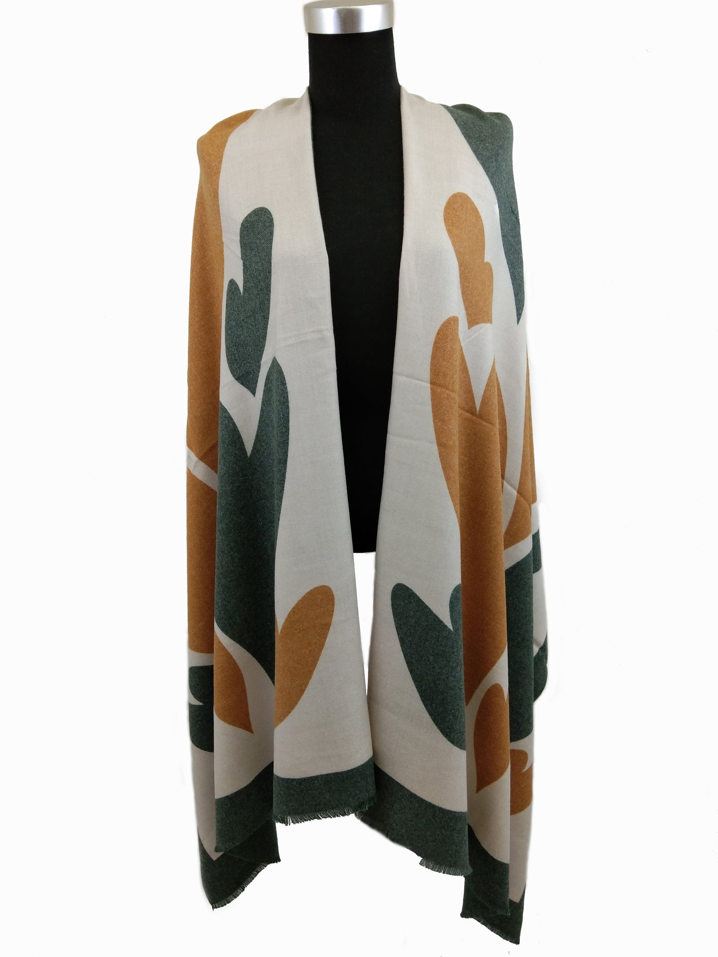 Abstract Hearts Scarf