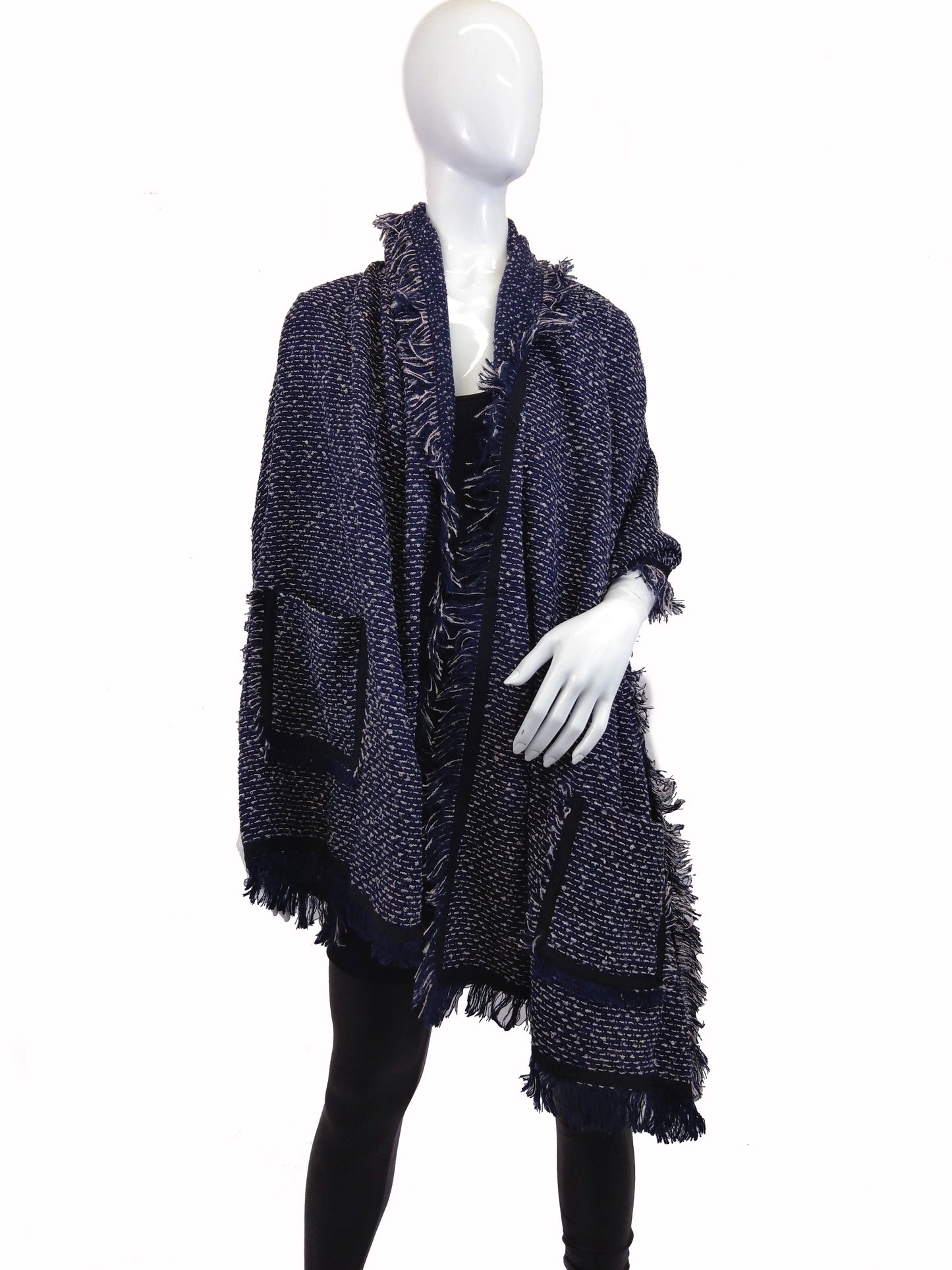 Blanket Scarf with Pockets