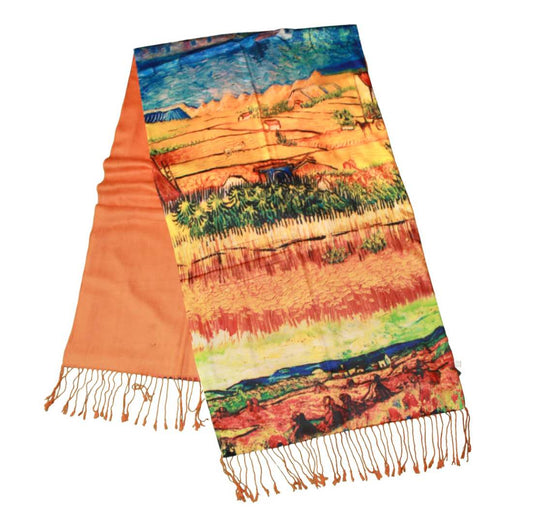 Double Sided Silk Shawl