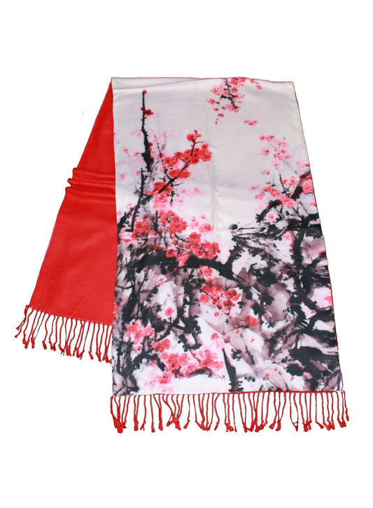 Double Sided Silk Shawl