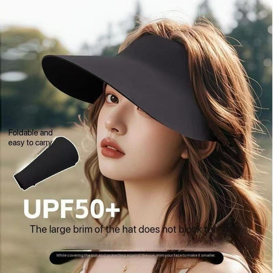 UPF50+ Sun Visor Hat – Lightweight, Foldable, Stylish