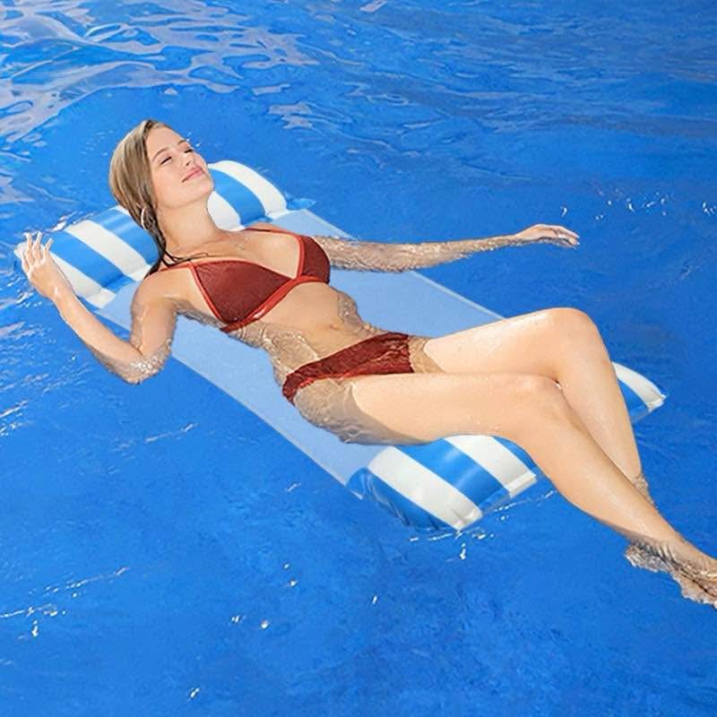 Hanging Net Inflatable Float+ Air Pump