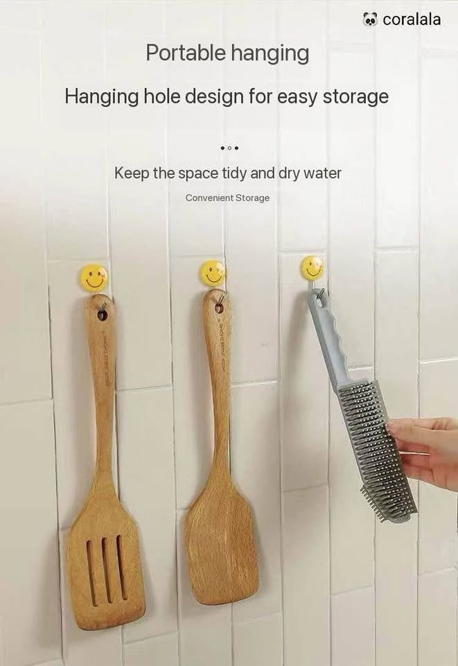 Multi-Functional Silicone Cleaning Brush