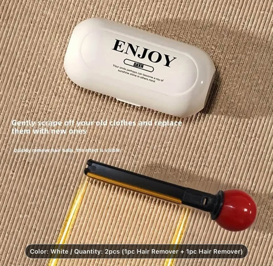 2-in-1 Lint Roller + Fabric Shaver