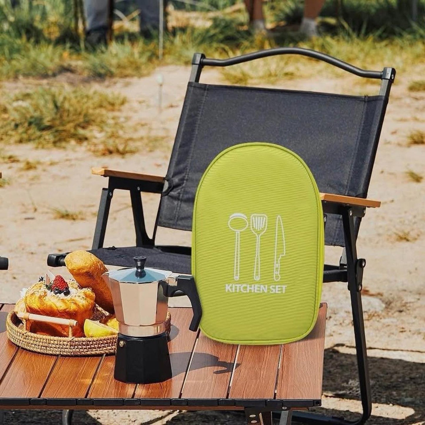 Outdoor Cooking Organizer Bag – For Camping & BBQ Tools
