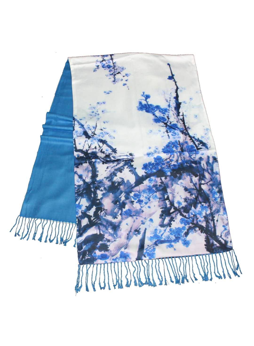 Double Sided Silk Shawl