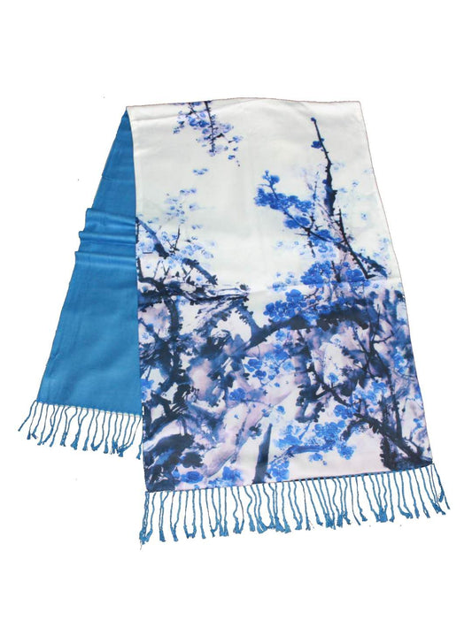 Double Sided Silk Shawl