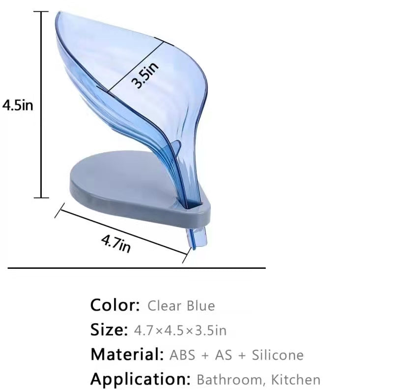 Leaf Draining Soap Dish Set of 3