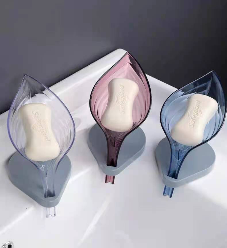 Leaf Draining Soap Dish Set of 3