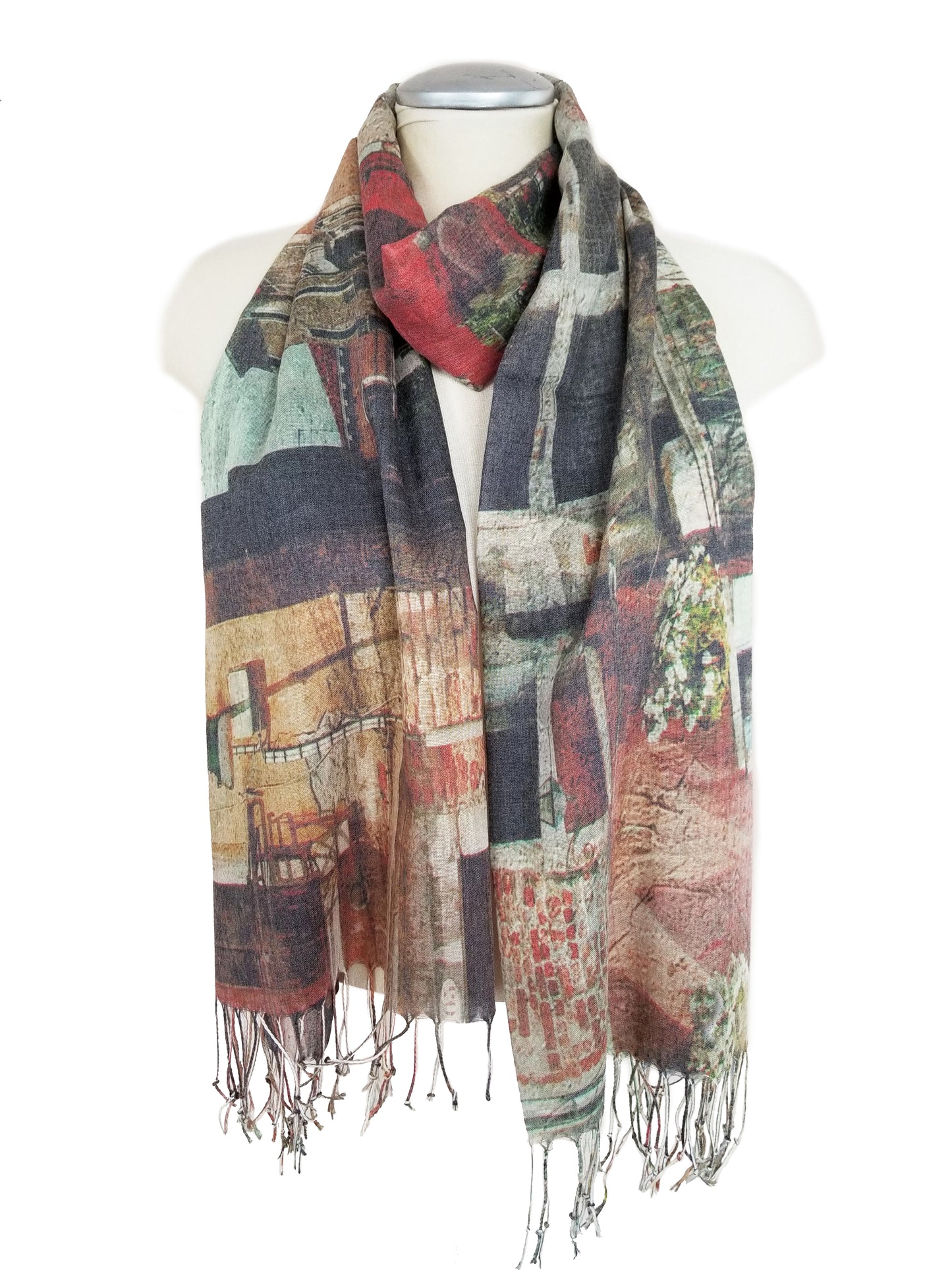 Digitally Printed Scarf