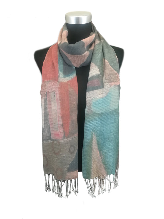 Digitally Printed Scarf