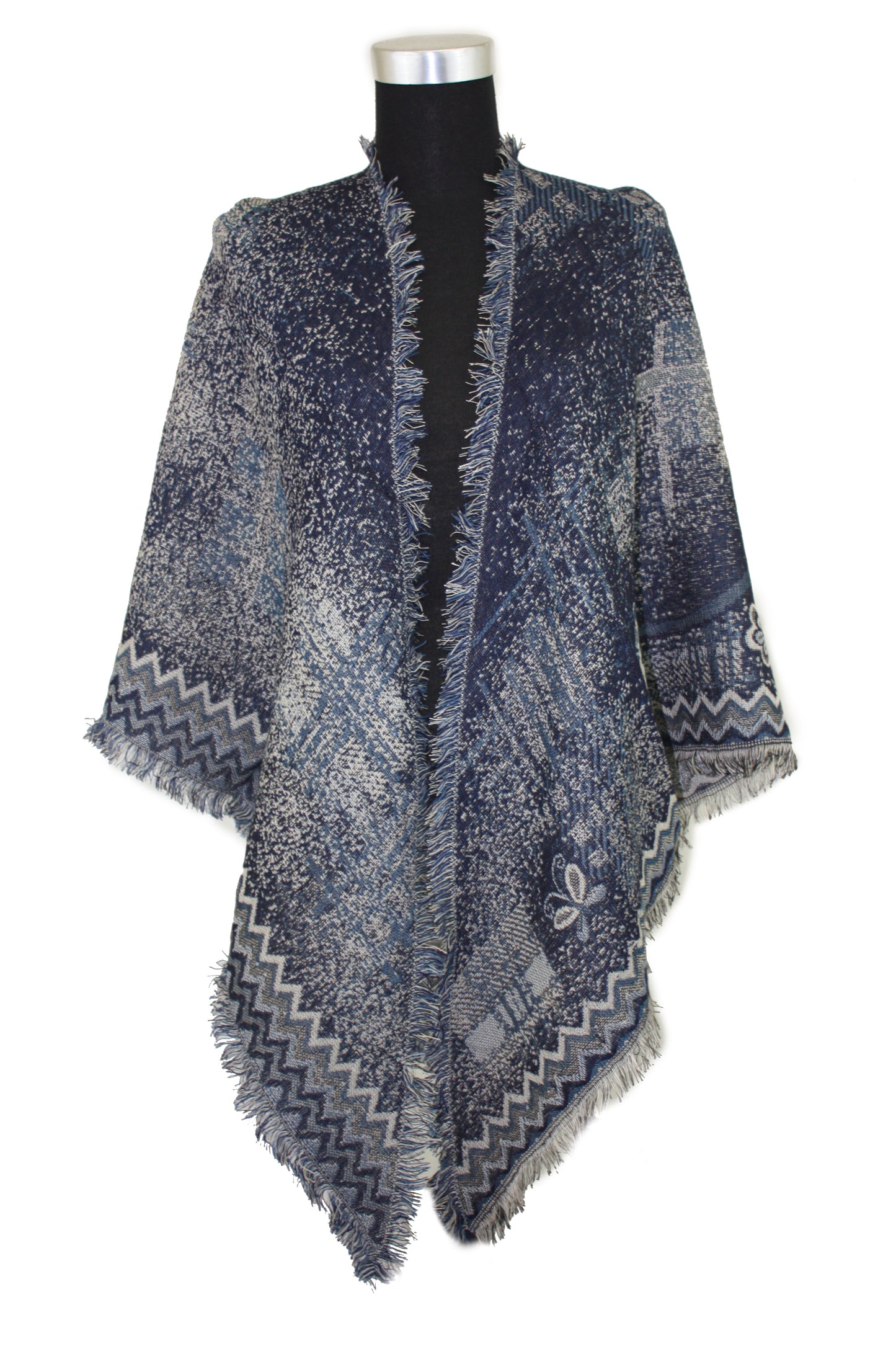 Paisley Wool Triangle Scarf