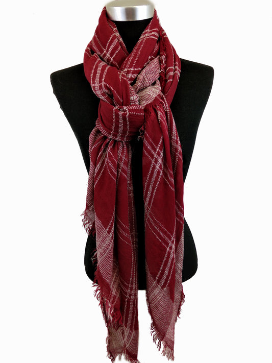 Soft Plaid Scarf