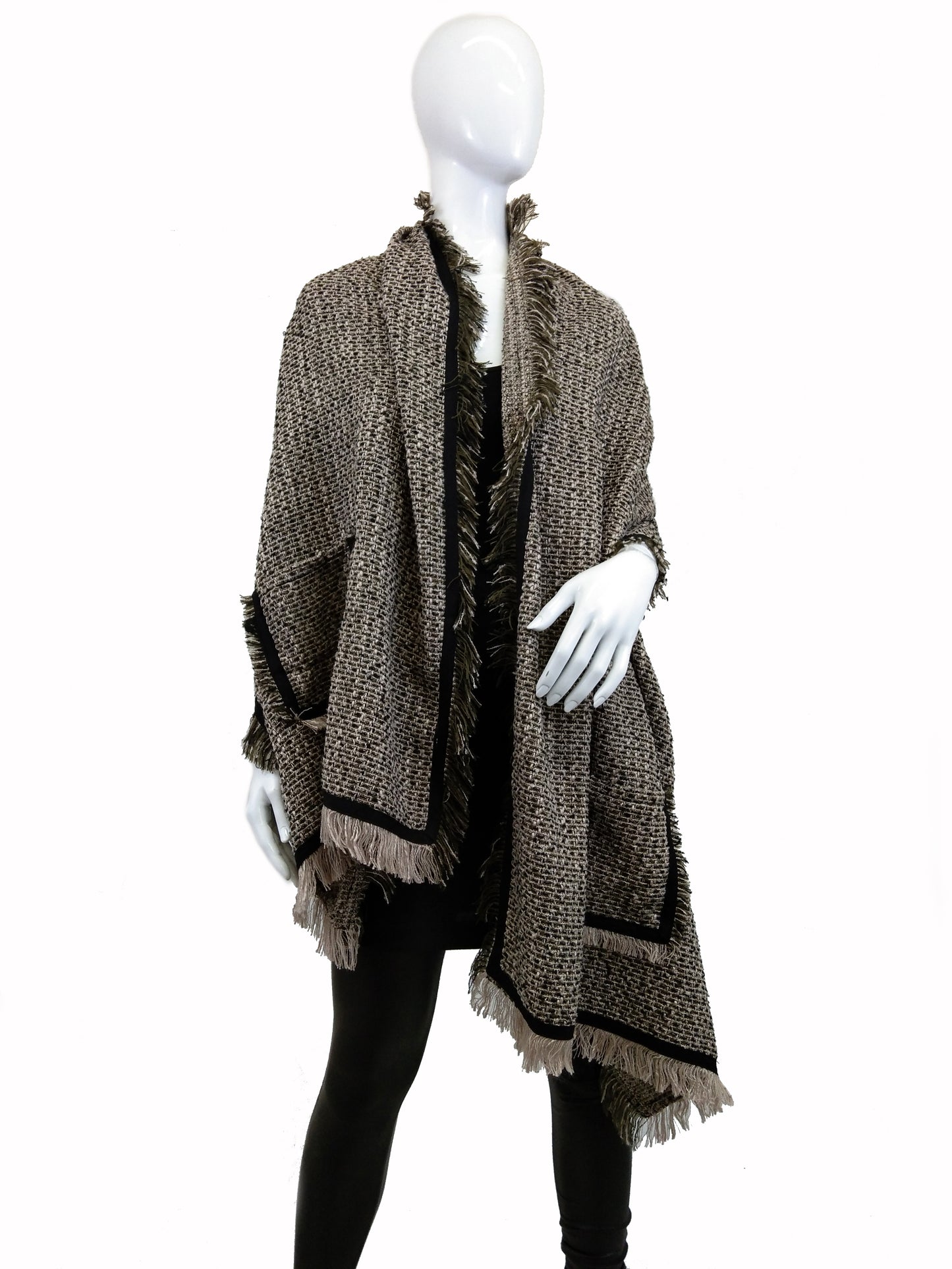 Blanket Scarf with Pockets