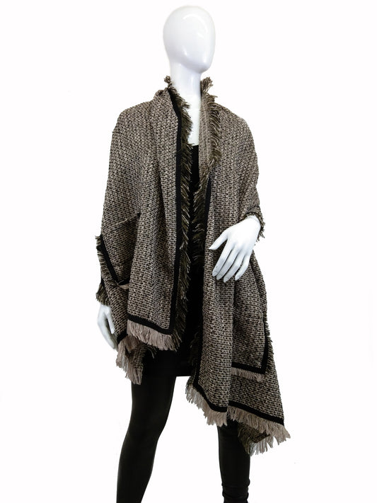 Blanket Scarf with Pockets