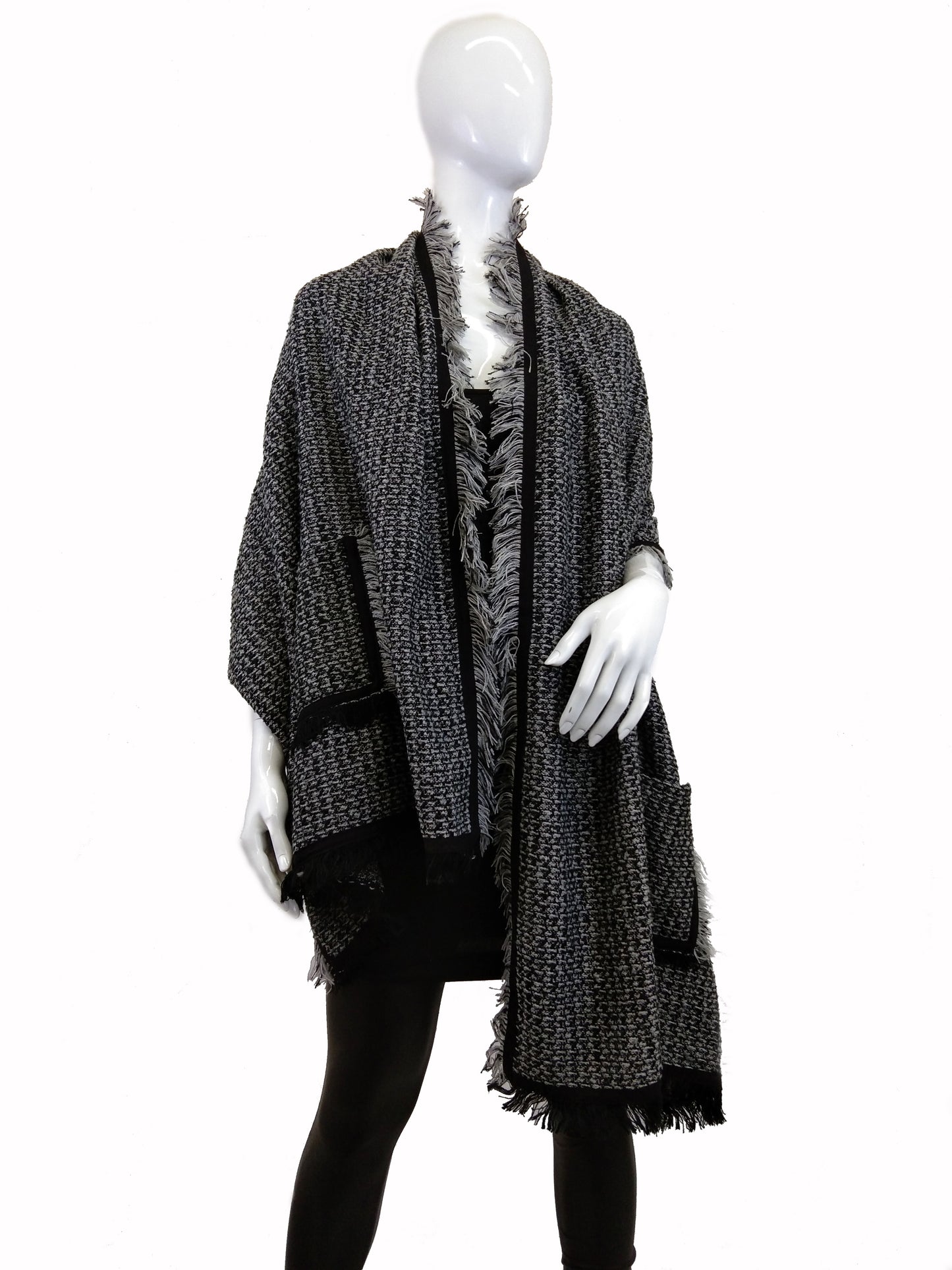 Blanket Scarf with Pockets