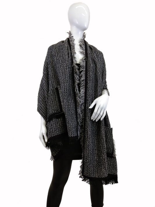 Blanket Scarf with Pockets